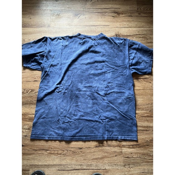 The Mountain Bald Eagle American Flag USA T-Shirt L Patriotic Tye Dye LARGE - Picture 5 of 6